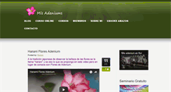 Desktop Screenshot of misadeniums.com