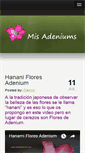 Mobile Screenshot of misadeniums.com